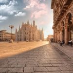 Alba in Piazza Duomo