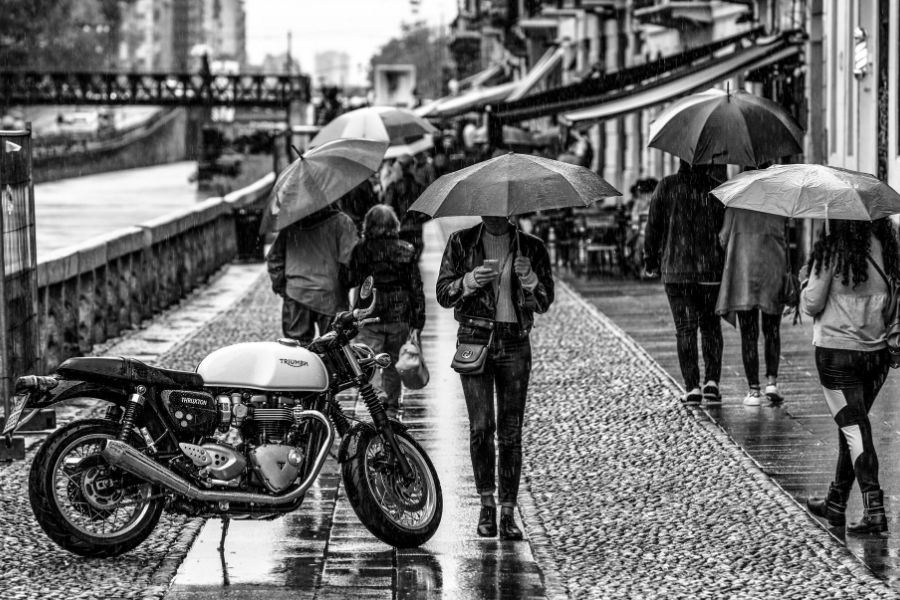 Foto Milano pioggia